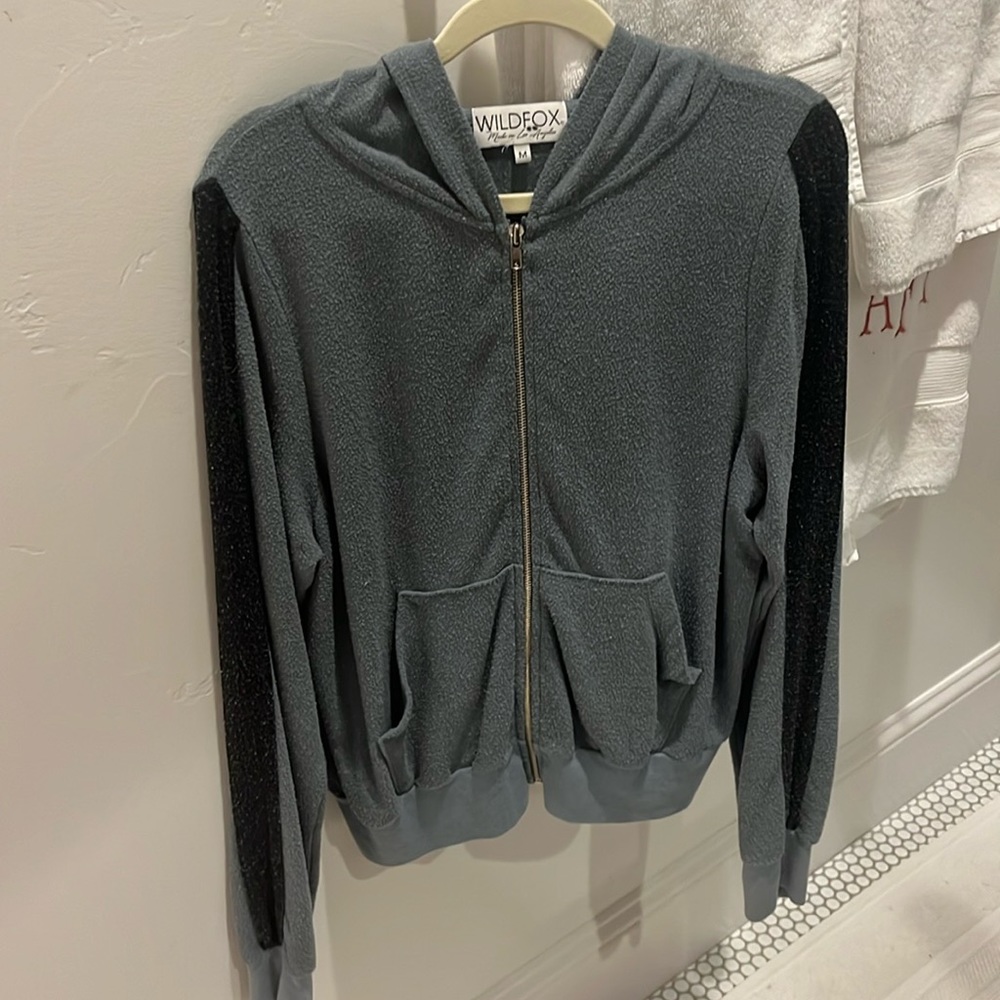 Wildfox zip-up hoodie
